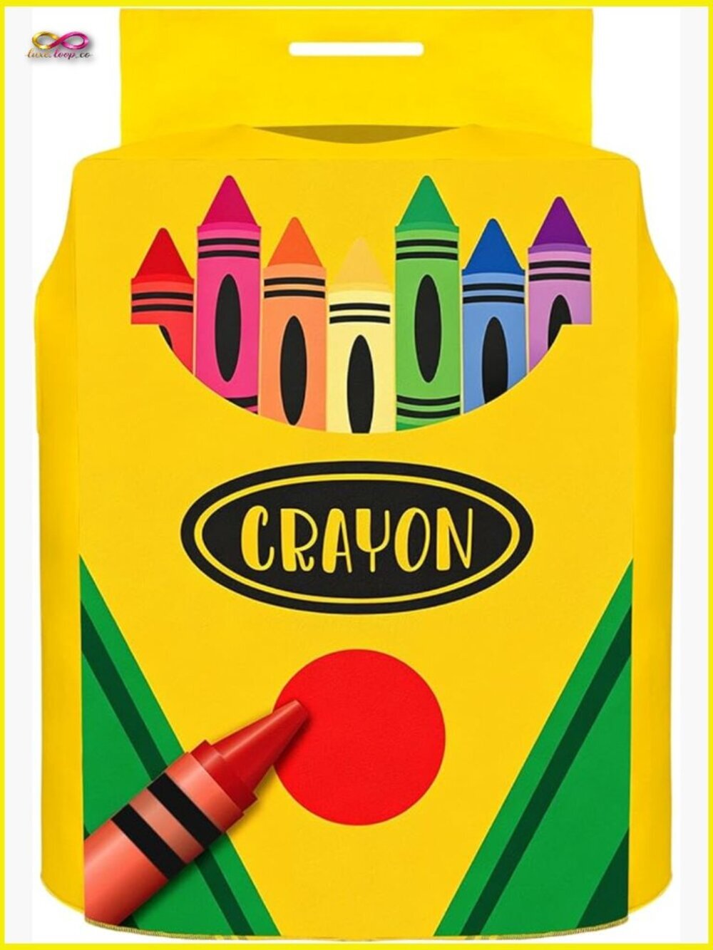 Crayon Box Costume Halloween Group Cosplay Outfit End of Year Back to School